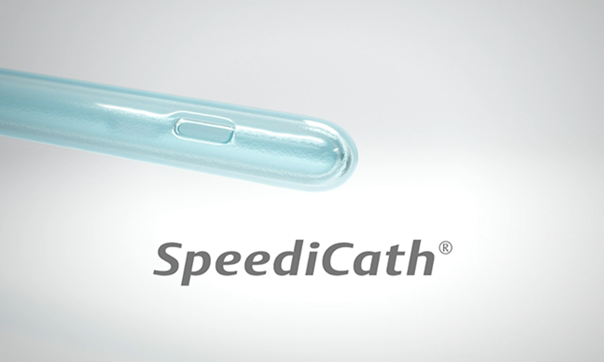 SpeediCath has a unique hydrophilic coating based on Triple Action Coating Technology™